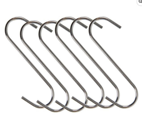 Large S Hooks x 6