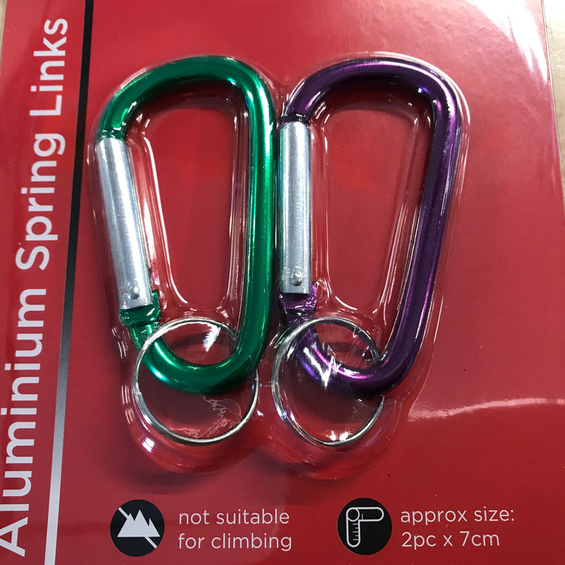 Aluminium Spring Links x 2
