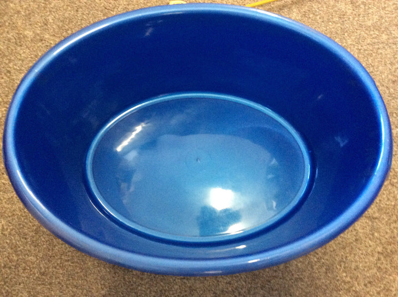 Large blue plastic bath/bowl
