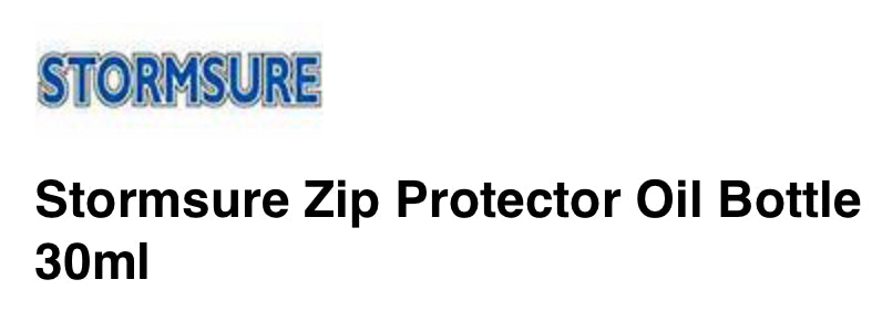 Stormsure Zip Protector Oil Bottle 30ml