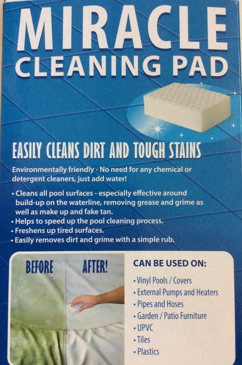 Miracle cleaning pads x 3