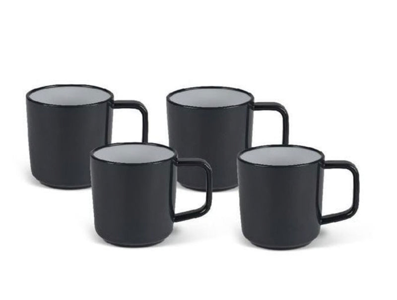 Kampa Charcoal Mug Set