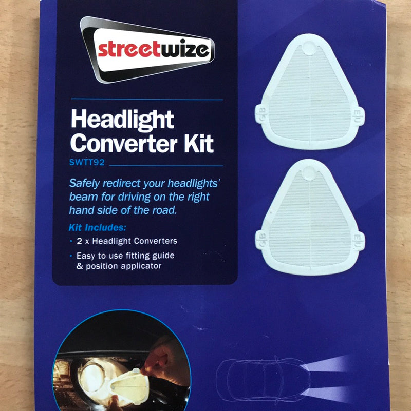Headlight beam converter kit