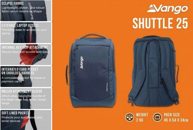 Vango Shuttle 25L Travel Bag