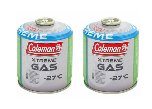 Coleman Xtreme gas cartridges x 2