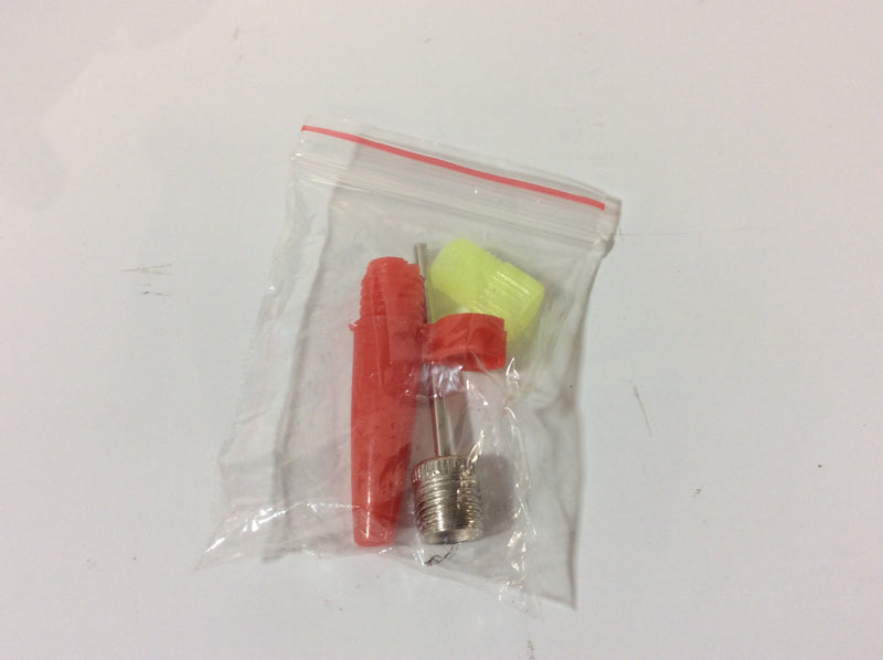 Double barrel foot pump