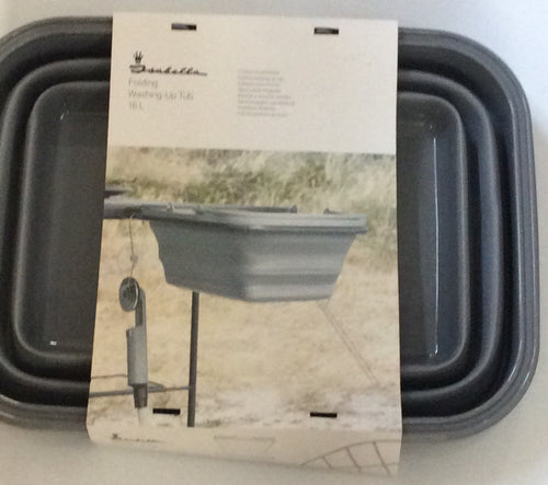 Isabella folding washing up bowl 16 litre