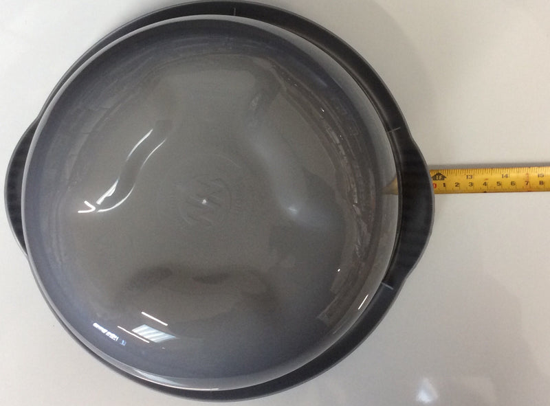 Round bowl 28cm silver