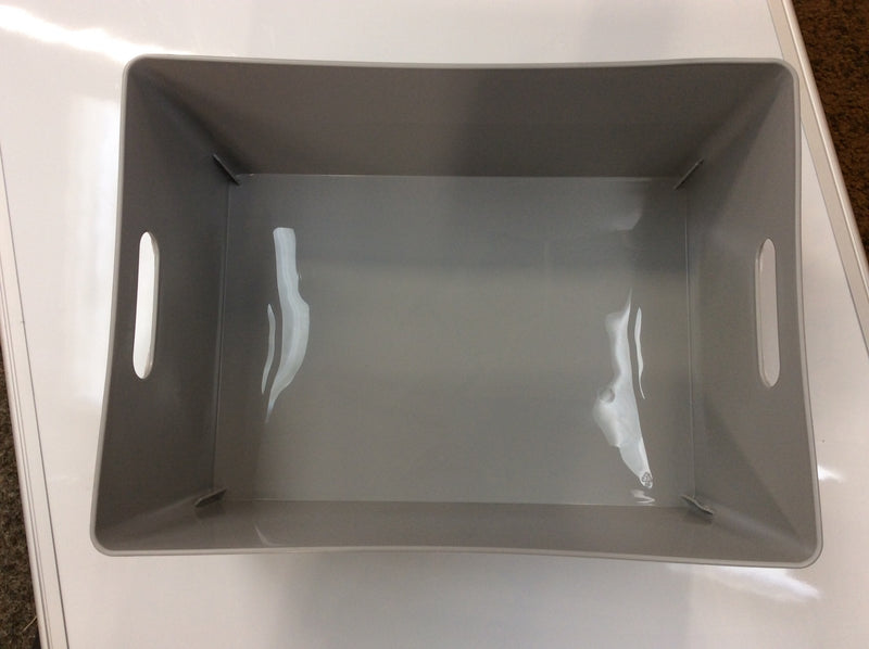 Studio basket 35x26cm grey storage container