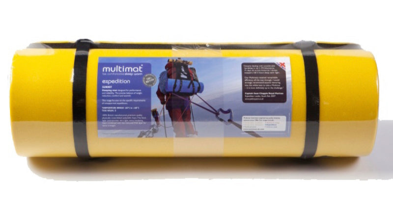 Multimat Summit 12mm XL Roll Mat Yellow/Black
