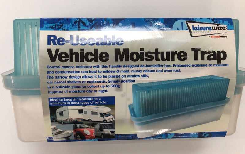 Re-useable moisture trap