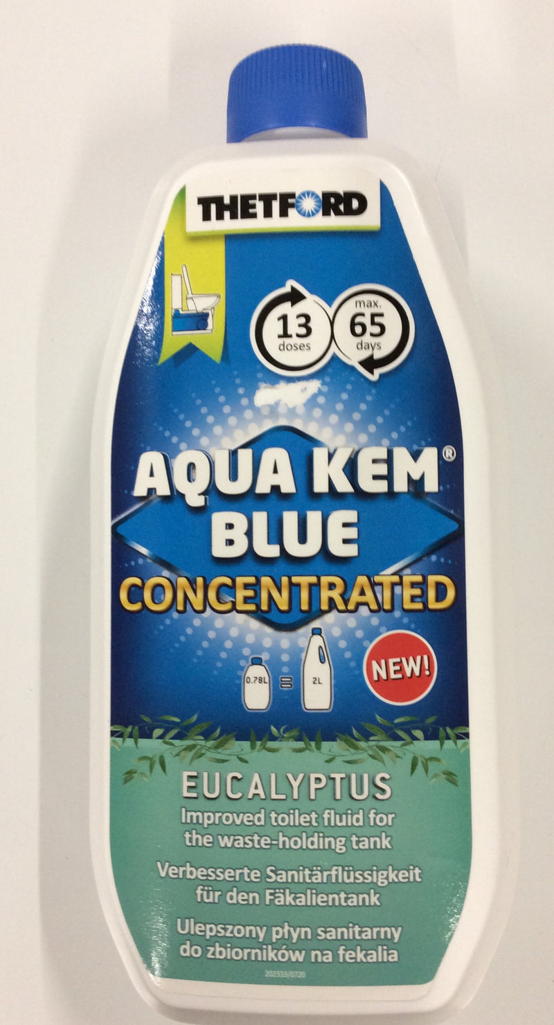 Thetford aqua kem blue eucalyptus concentrate 780ml