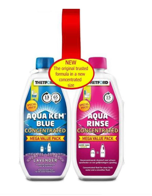 Thetford Aqua Kem Twin Pack