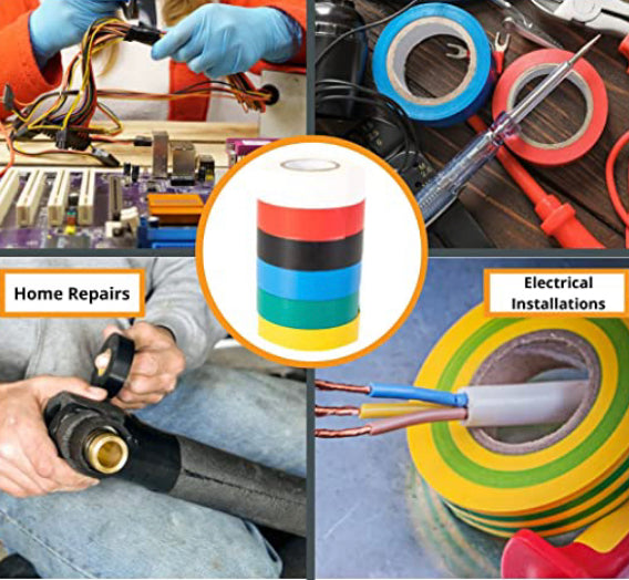 PVC Insulating-Marking Tapes in 6 Colours
