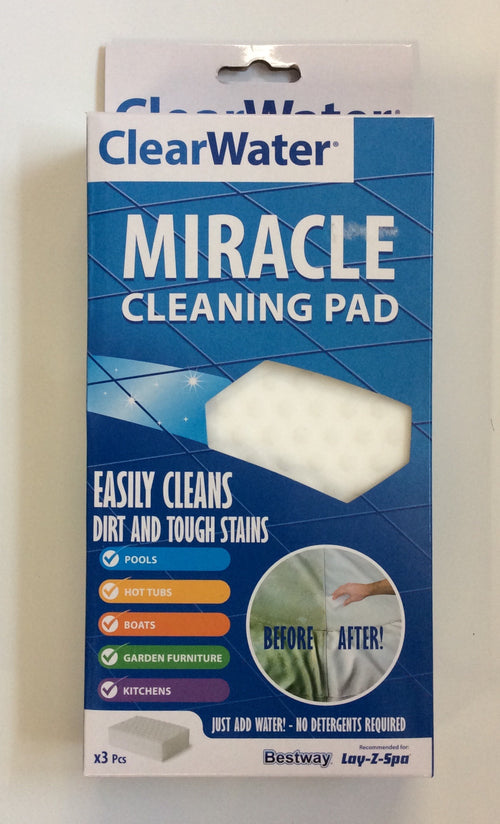 Miracle cleaning pads x 3