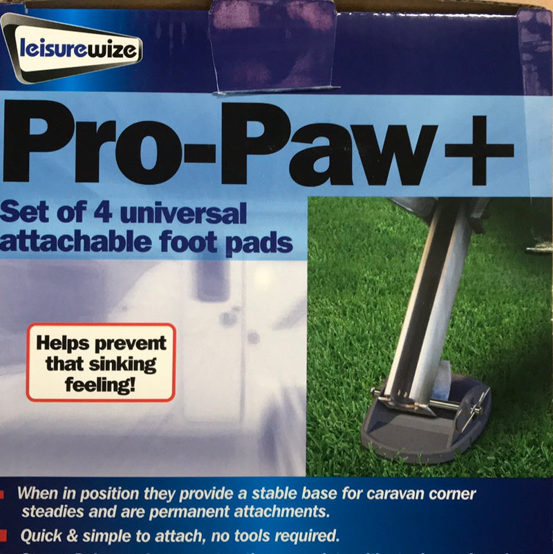 Leisurewize Pro-Paw + Universal Foot Pads x 4