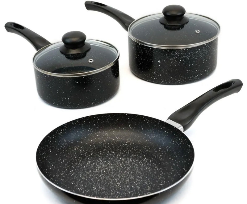 Leisurewize 3 Piece Induction Pan Set