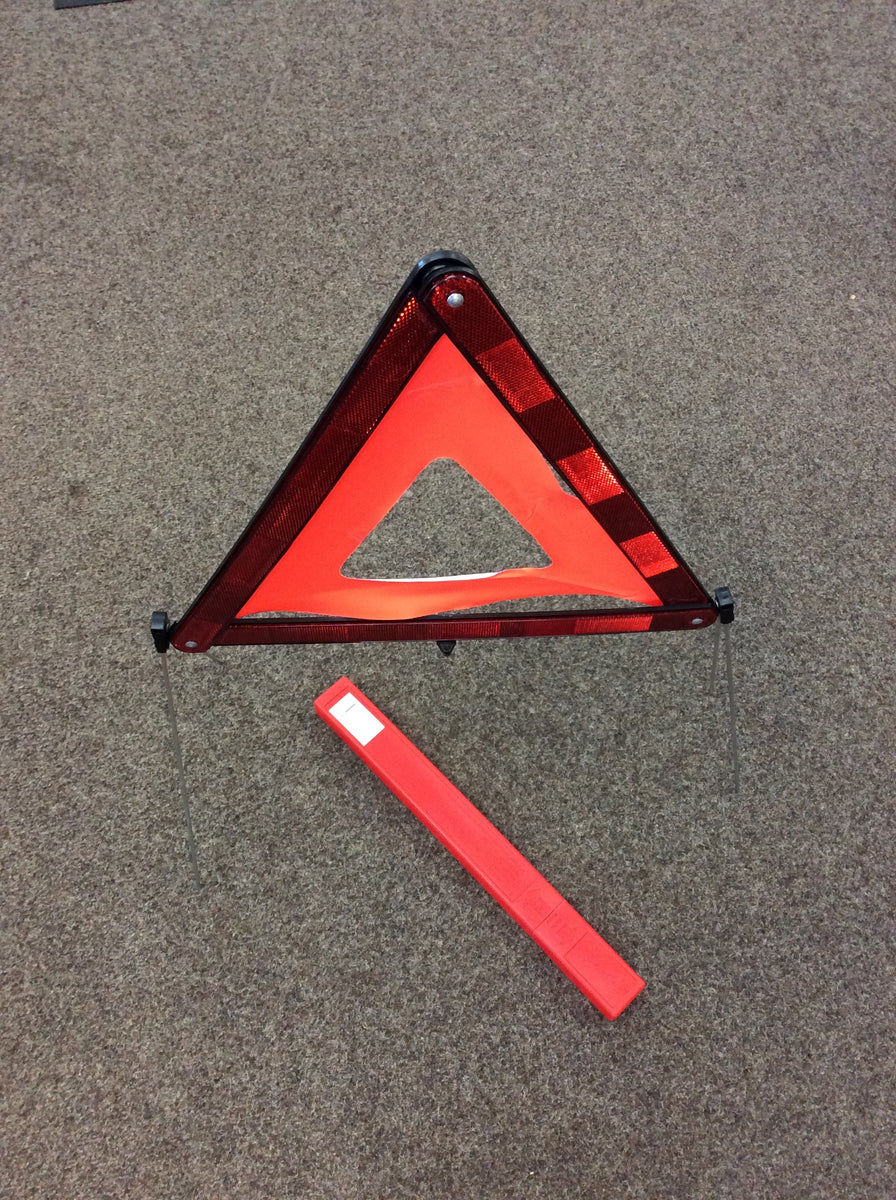 Hazard warning sign (Folding in case) – S.K Camping & Leisure