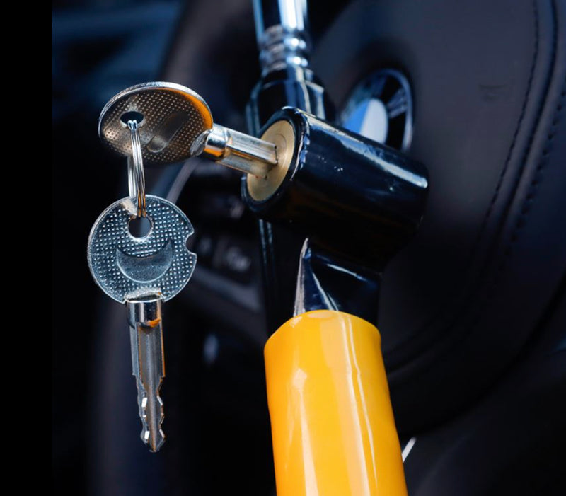 Streetwize Double Hook Steering Wheel Lock - Yellow