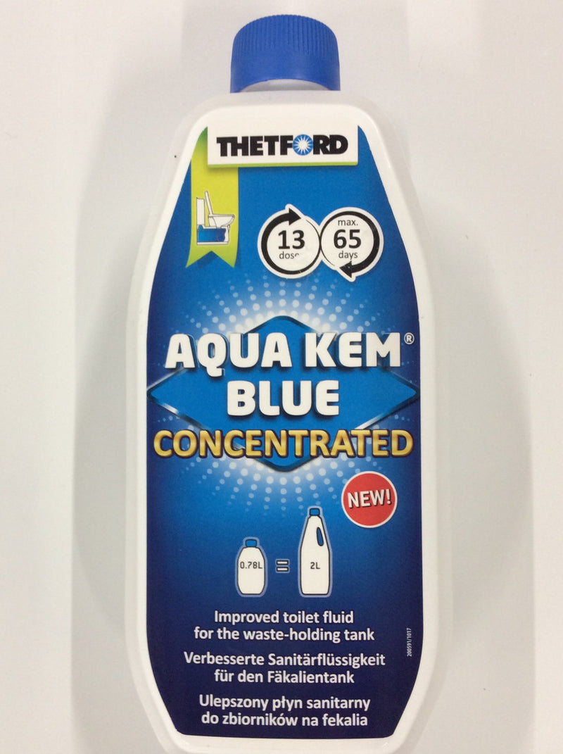 Thetford aqua kem blue concentrated 780ml – S.K Camping & Leisure