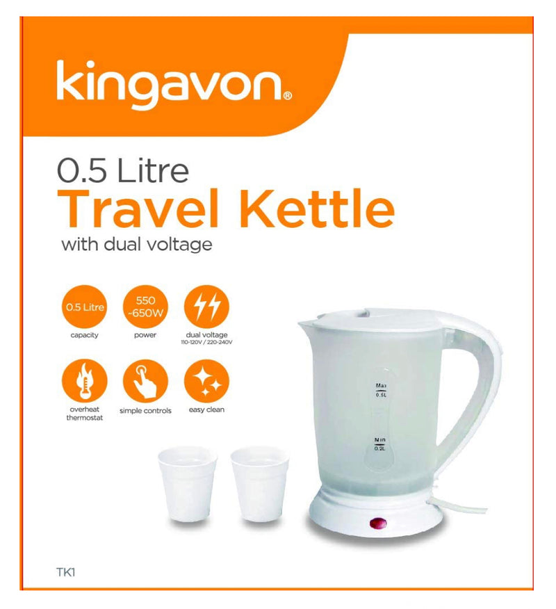 Travel Kettle 0.5lt