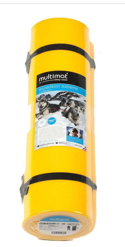 Multimat Summit 12mm XL Roll Mat Yellow/Black