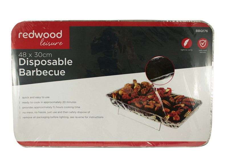 Large Disposable Barbecue 48x30cm