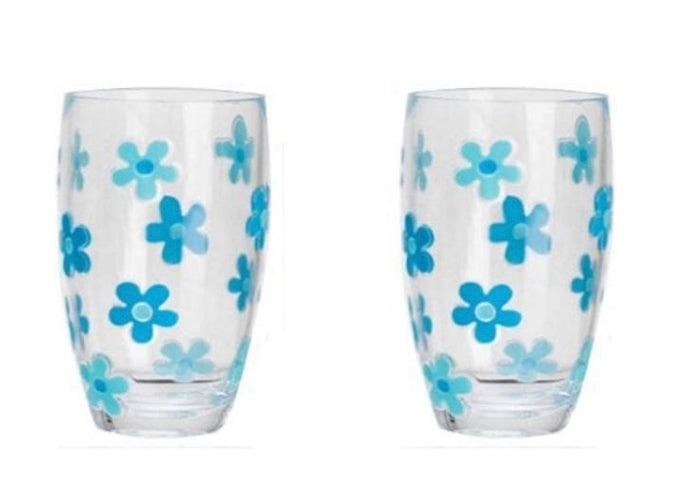 Tall Daisy Tumblers 4 x 500ml