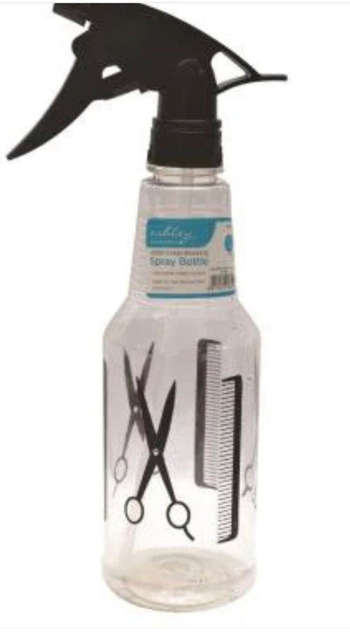 Ashley Housewares Hairdressing Spray Bottle Clear 450ml G36DR