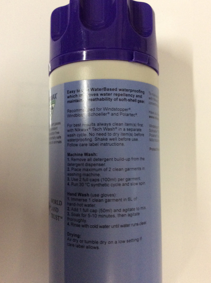 Nikwax softshell 300ml waterproofer