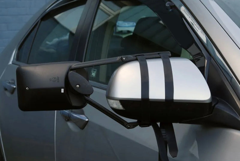 Towing Mirror with Split Twin Lens