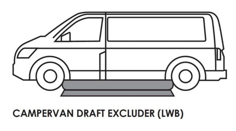 Outdoor Revolution Campervan Draft Excluder Long Wheel Base Vans
