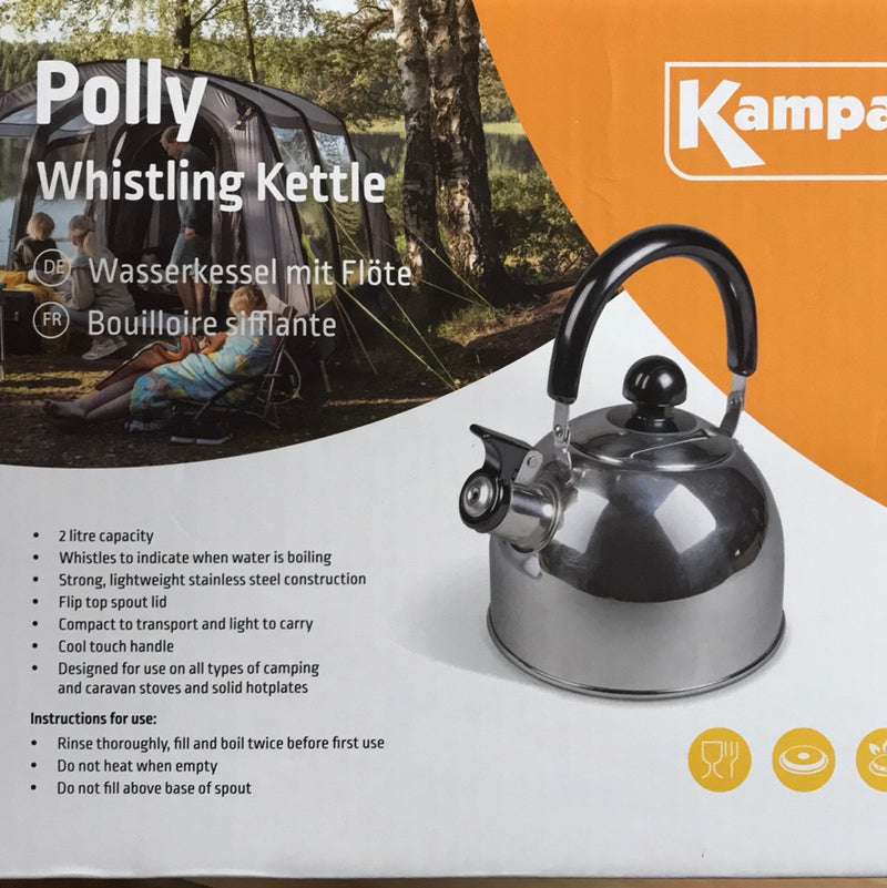 Kampa Polly Whistling Kettle