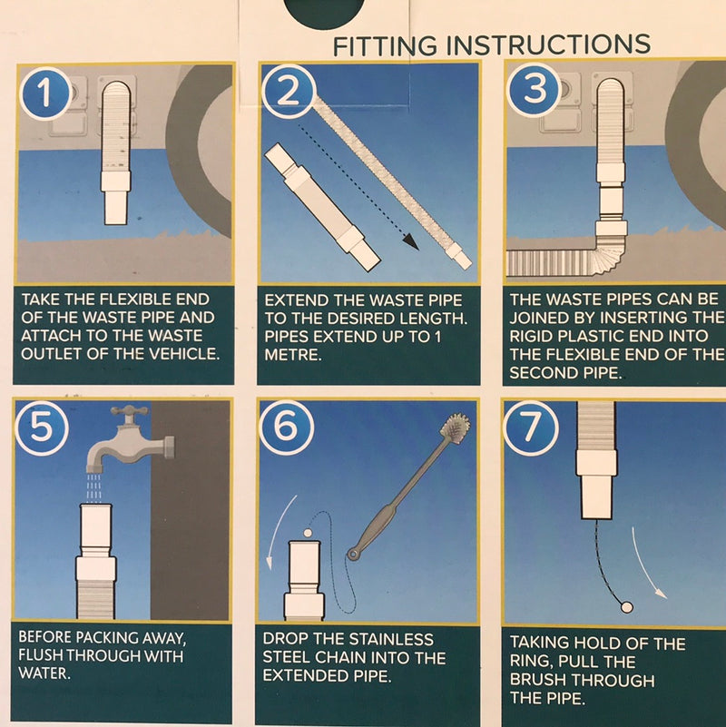 Colapz flexi-waste pipe kit