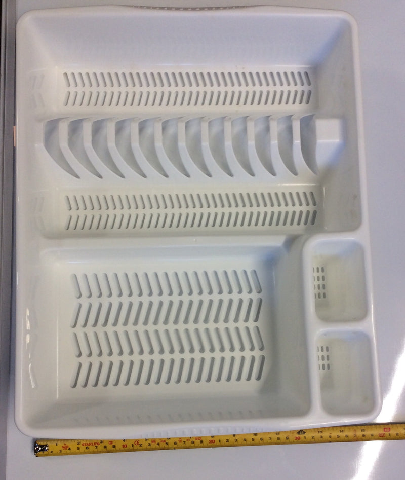 Large cutlery tray in white