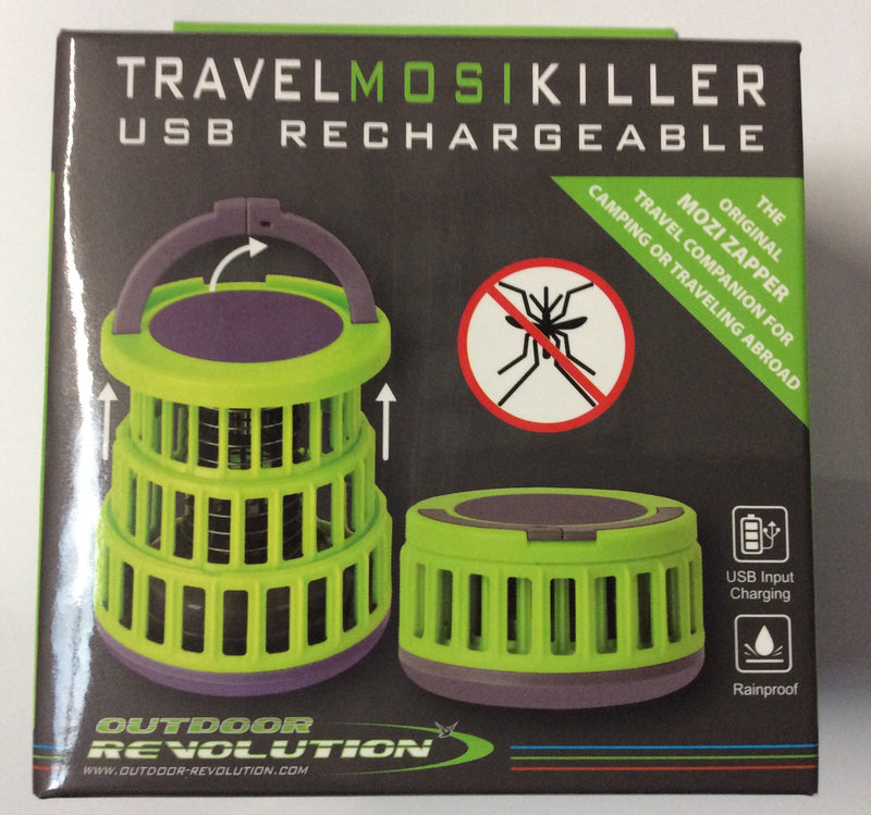 Travel mosquito killer USB rechargeable