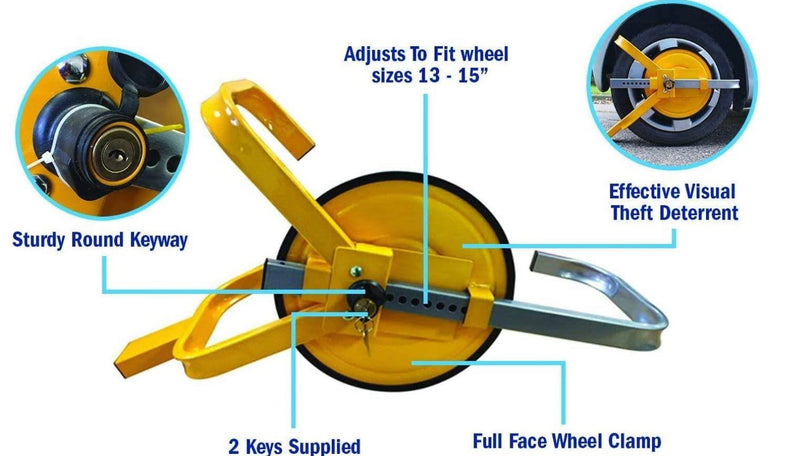 Streetwize Trailer Wheel Clamp