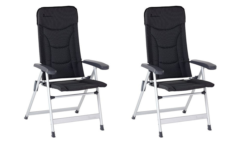 Isabella Loke Tall Chair Dark Grey x2